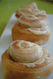 home made cinnamon rolls