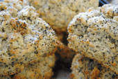 lemon poppy seed scones